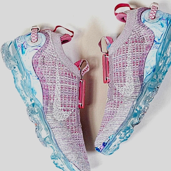 Nike Air Vapormax 2020 Flyknit Pink Sneakers Women's FK Shoes Excellent - Picture 4 of 13